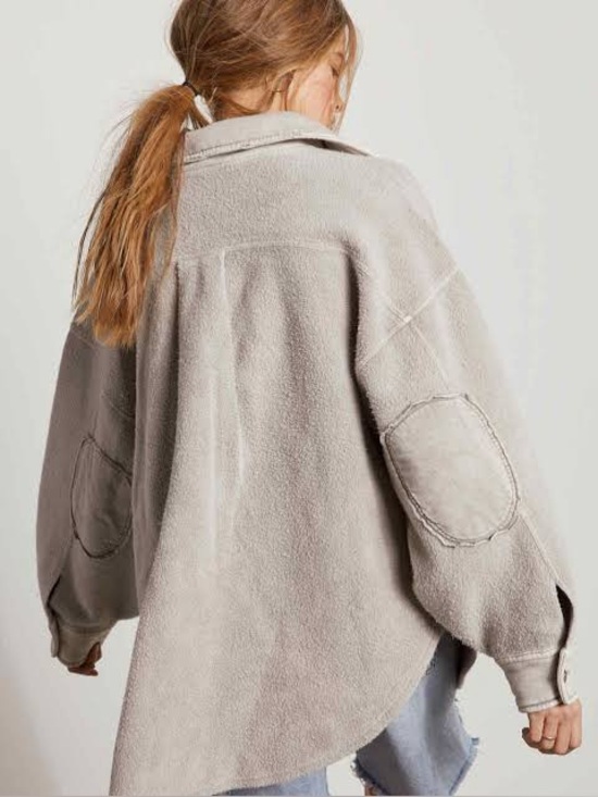 Free People Stone Ruby Shacket - Picture 3 of 14